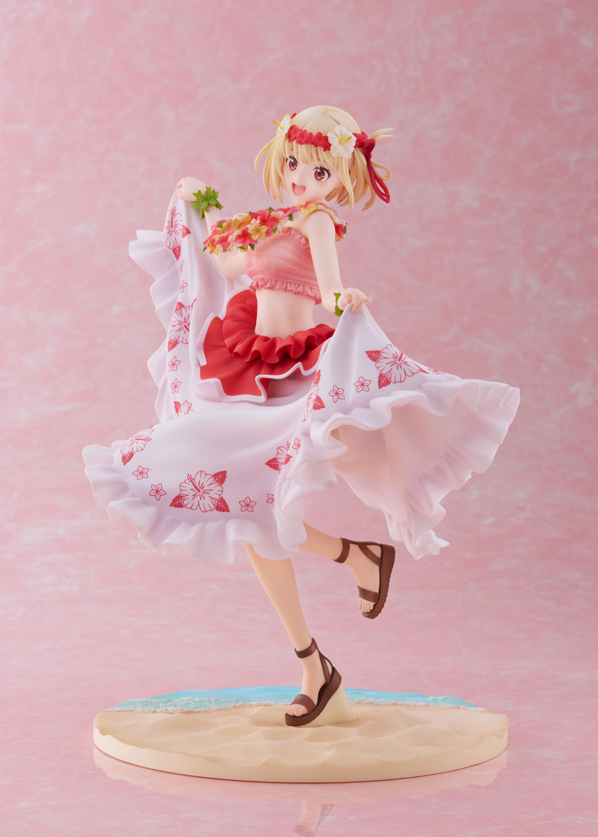 Figurine Lycoris Recoil - Chisato Nishikigi - Ver. Hawaii - 1/7 - Claynel