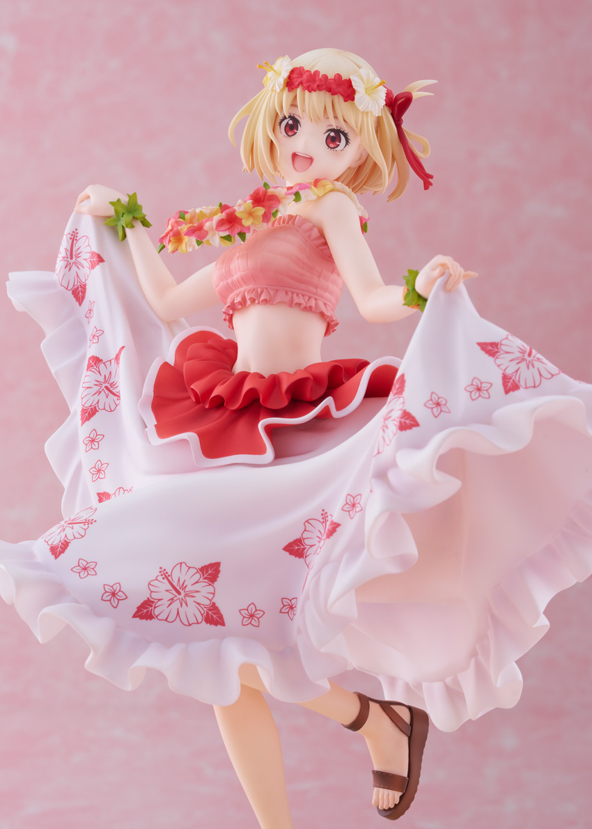 Figurine Lycoris Recoil - Chisato Nishikigi - Ver. Hawaii - 1/7 - Claynel