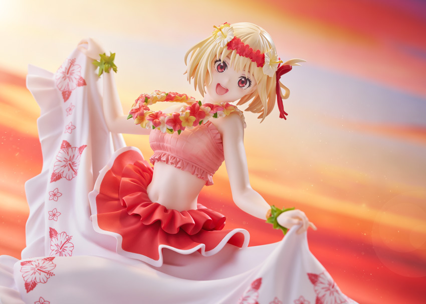Figurine Lycoris Recoil - Chisato Nishikigi - Ver. Hawaii - 1/7 - Claynel