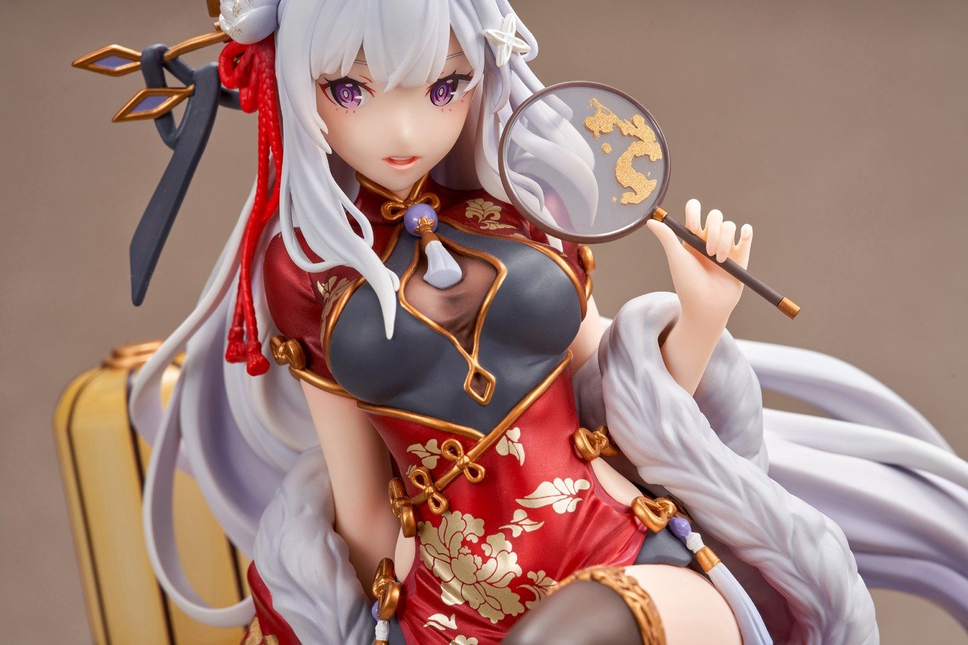 Figurine Re:Zero kara Hajimeru Isekai Seikatsu - Emilia - Ver. Elegant Beauty New Year Limited Edition - 1/7 - KDcolle - Kadokawa