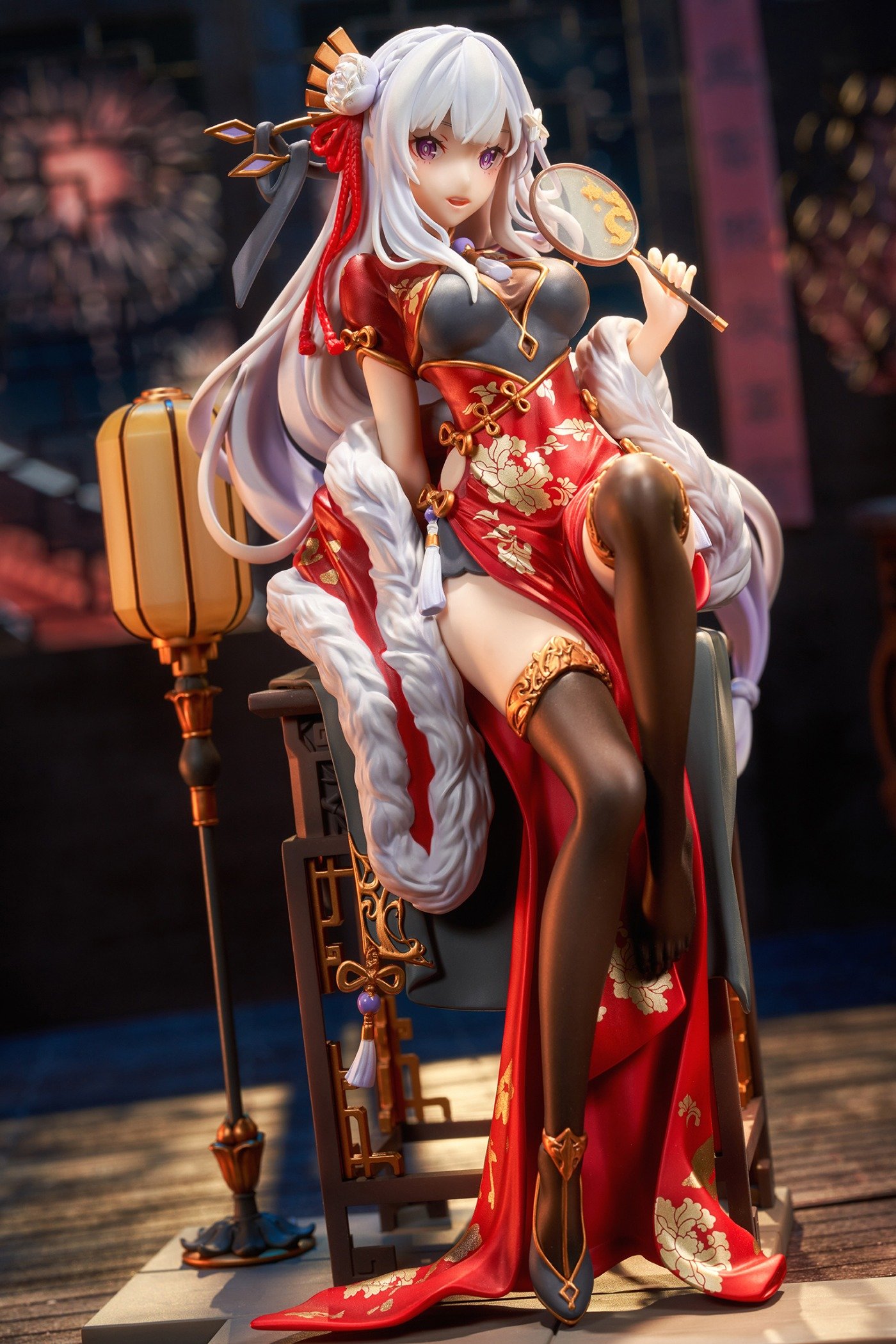 Figurine Re:Zero kara Hajimeru Isekai Seikatsu - Emilia - Ver. Elegant Beauty New Year Limited Edition - 1/7 - KDcolle - Kadokawa