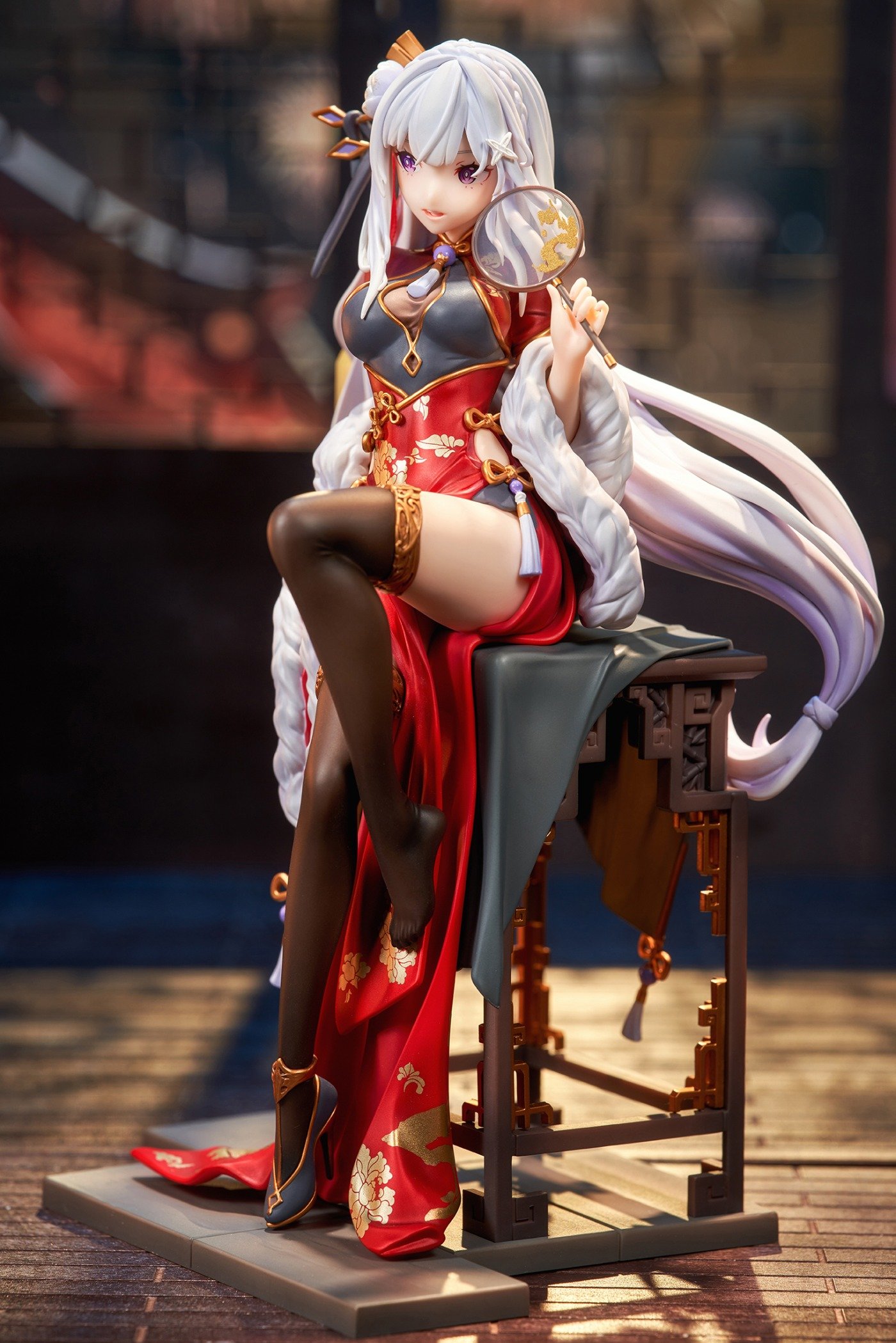 Figurine Re:Zero kara Hajimeru Isekai Seikatsu - Emilia - Ver. Elegant Beauty New Year Limited Edition - 1/7 - KDcolle - Kadokawa