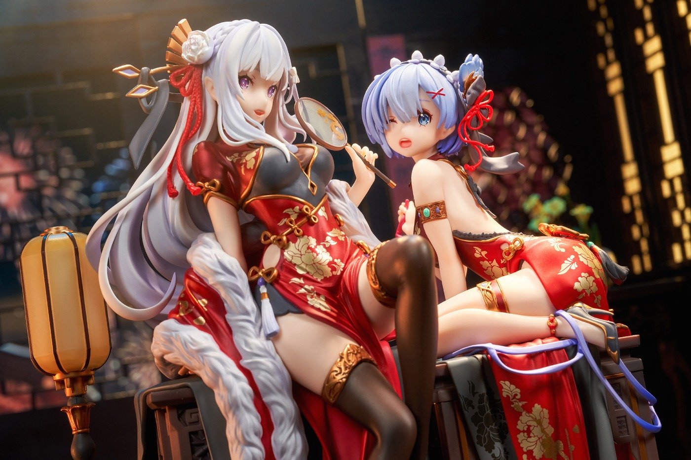Figurine Re:Zero kara Hajimeru Isekai Seikatsu - Emilia - Ver. Elegant Beauty New Year Limited Edition - 1/7 - KDcolle - Kadokawa