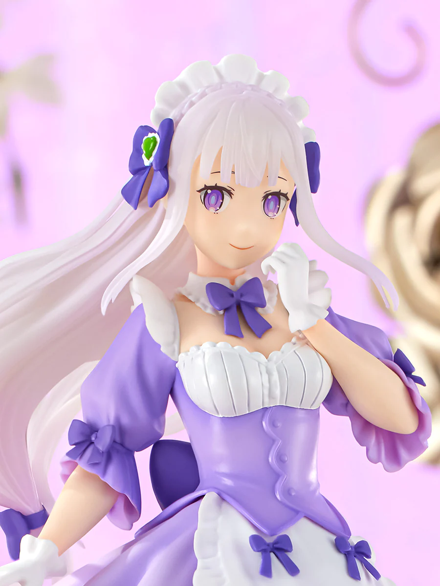 Figurine Re:Zero kara Hajimeru Isekai Seikatsu - Emilia - Ver. Yumekawa Maid - Tenitol - FuRyu