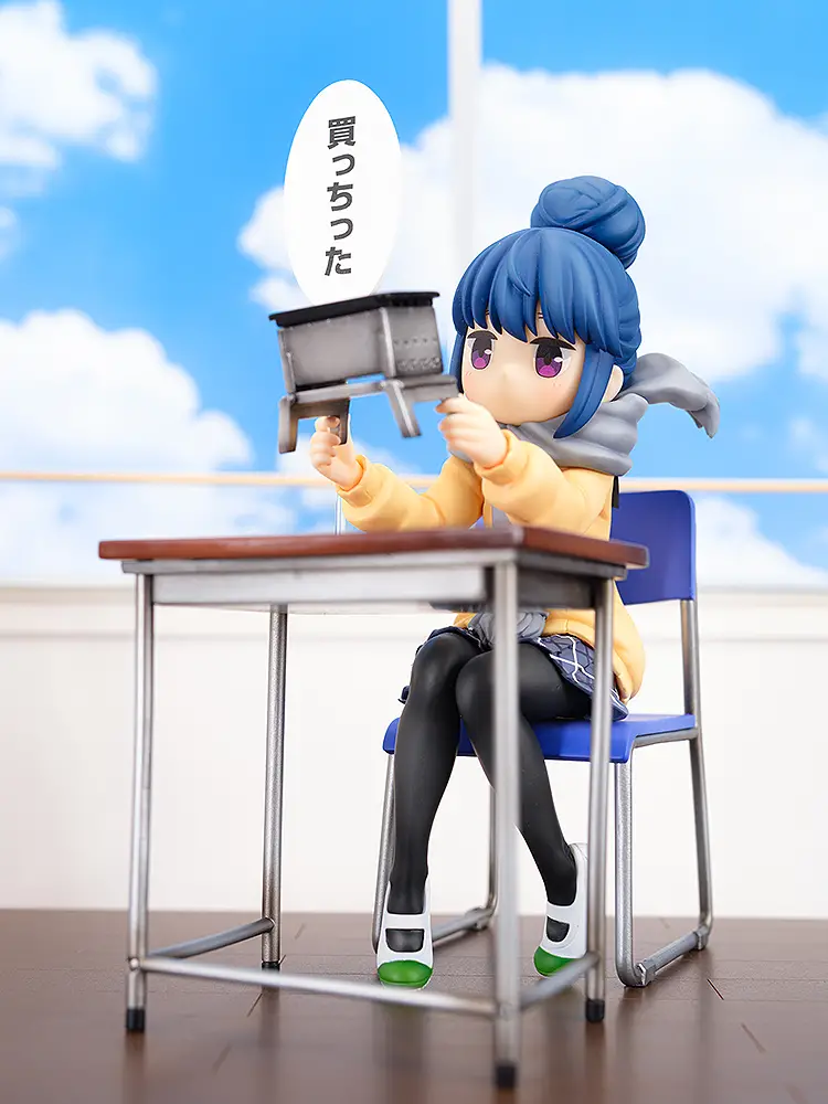 Figurine Yuru Camp - Rin Shima - Ver. Look What I Bought - 1/7 - KLOCKWORX