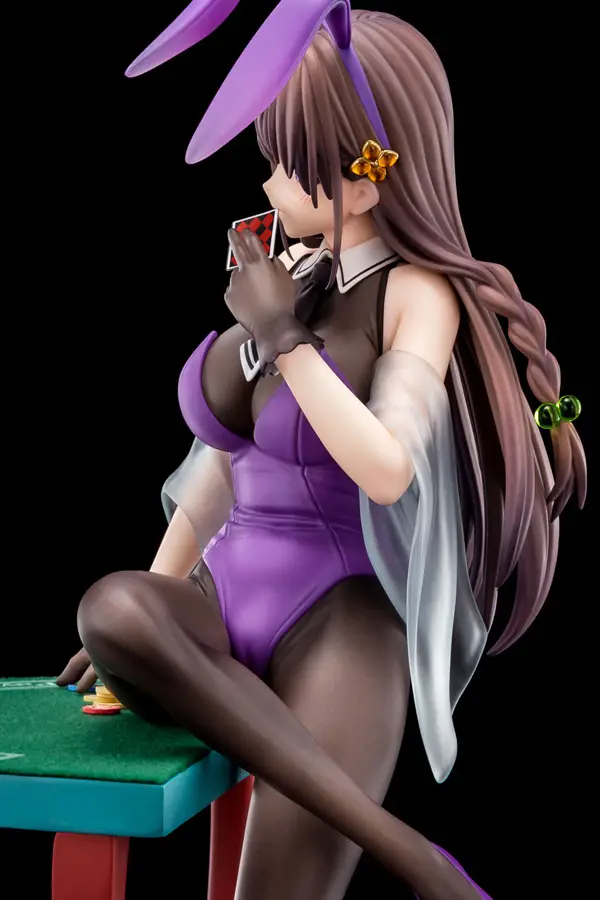 Figurine The Demon Sword Master of Excalibur Academy - Elfiné Phillet - Ver. Flower's Purple Bunny - 1/6 - Hakoiri Musume