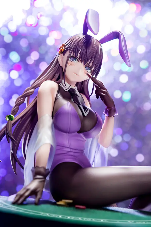 Figurine The Demon Sword Master of Excalibur Academy - Elfiné Phillet - Ver. Flower's Purple Bunny - 1/6 - Hakoiri Musume