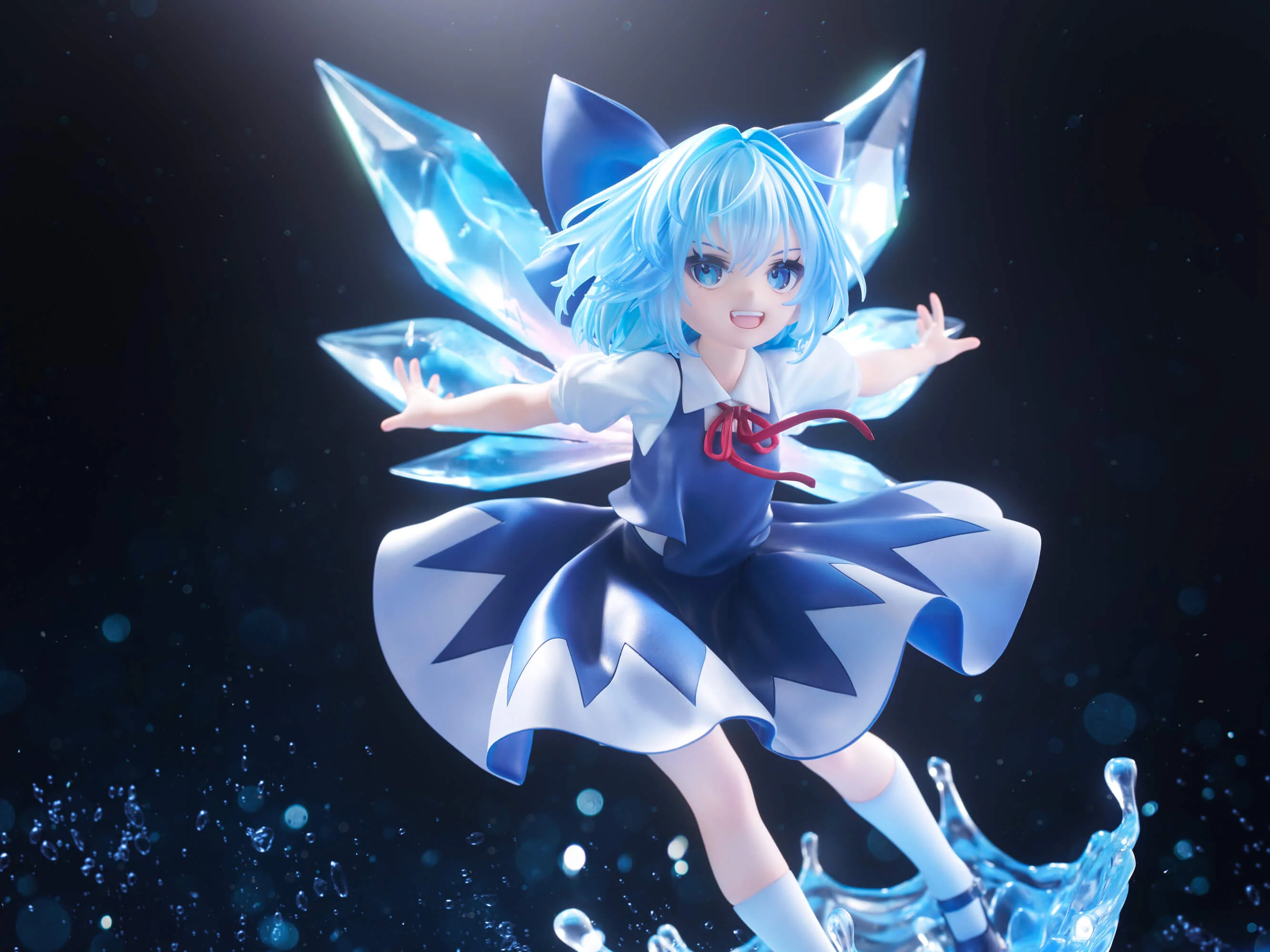 Figurine Touhou Project - Cirno - Ver. Illustration by Uuzan - 1/7 - F:Nex - FuRyu