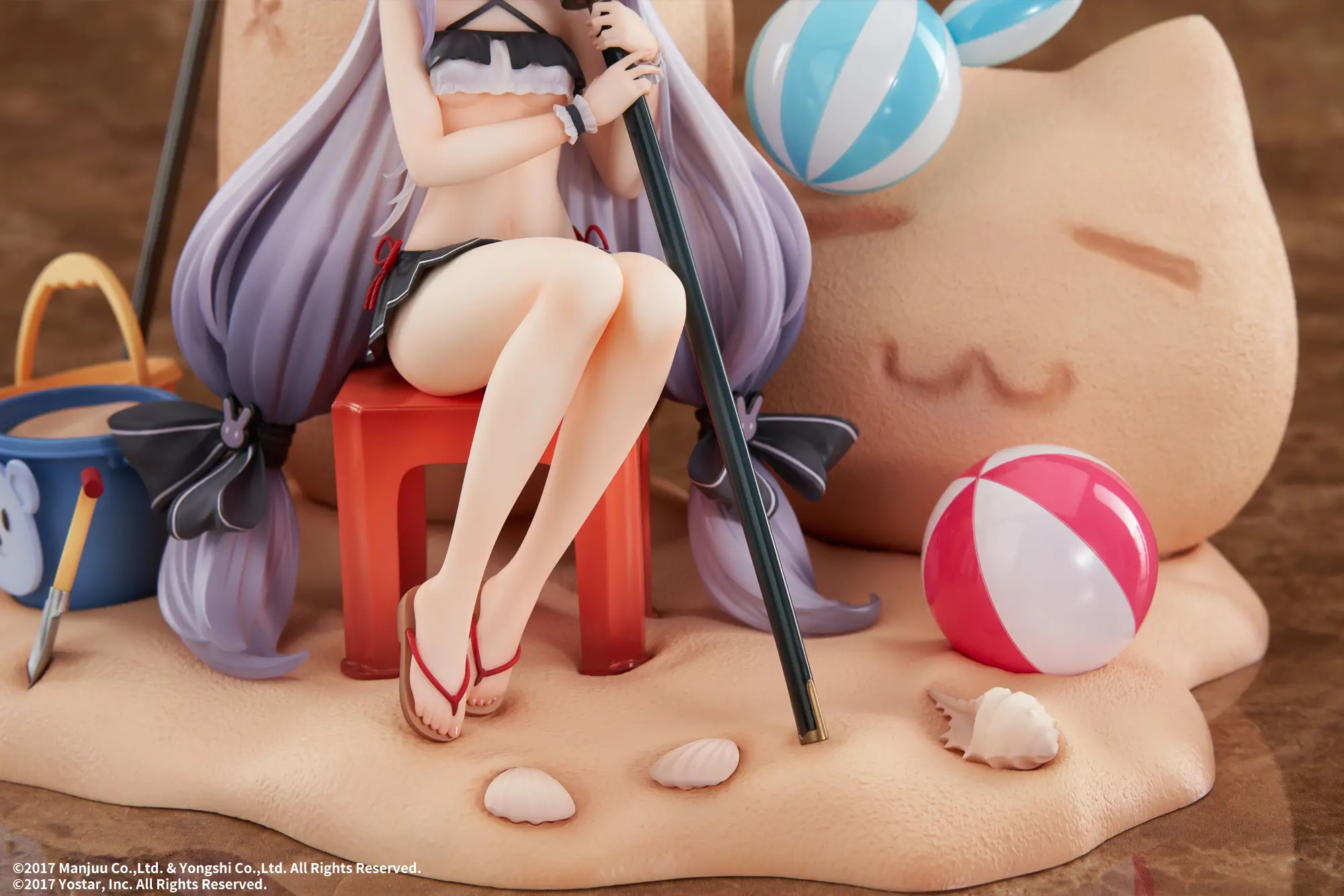 Figurine Azur Lane - Shimakaze - Ver. The Island Wind Rests DX Edition - 1/7 - Elegant