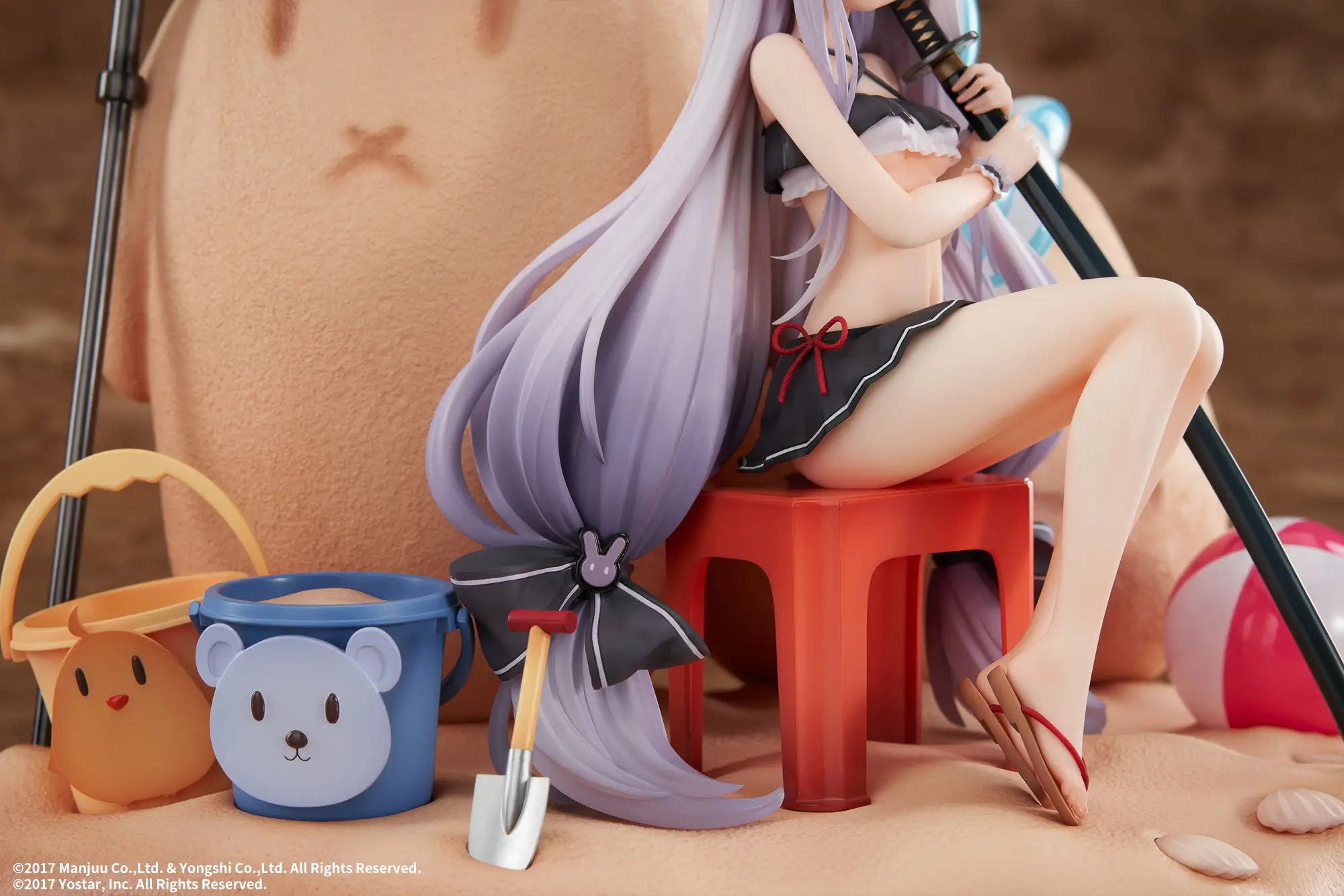 Figurine Azur Lane - Shimakaze - Ver. The Island Wind Rests DX Edition - 1/7 - Elegant