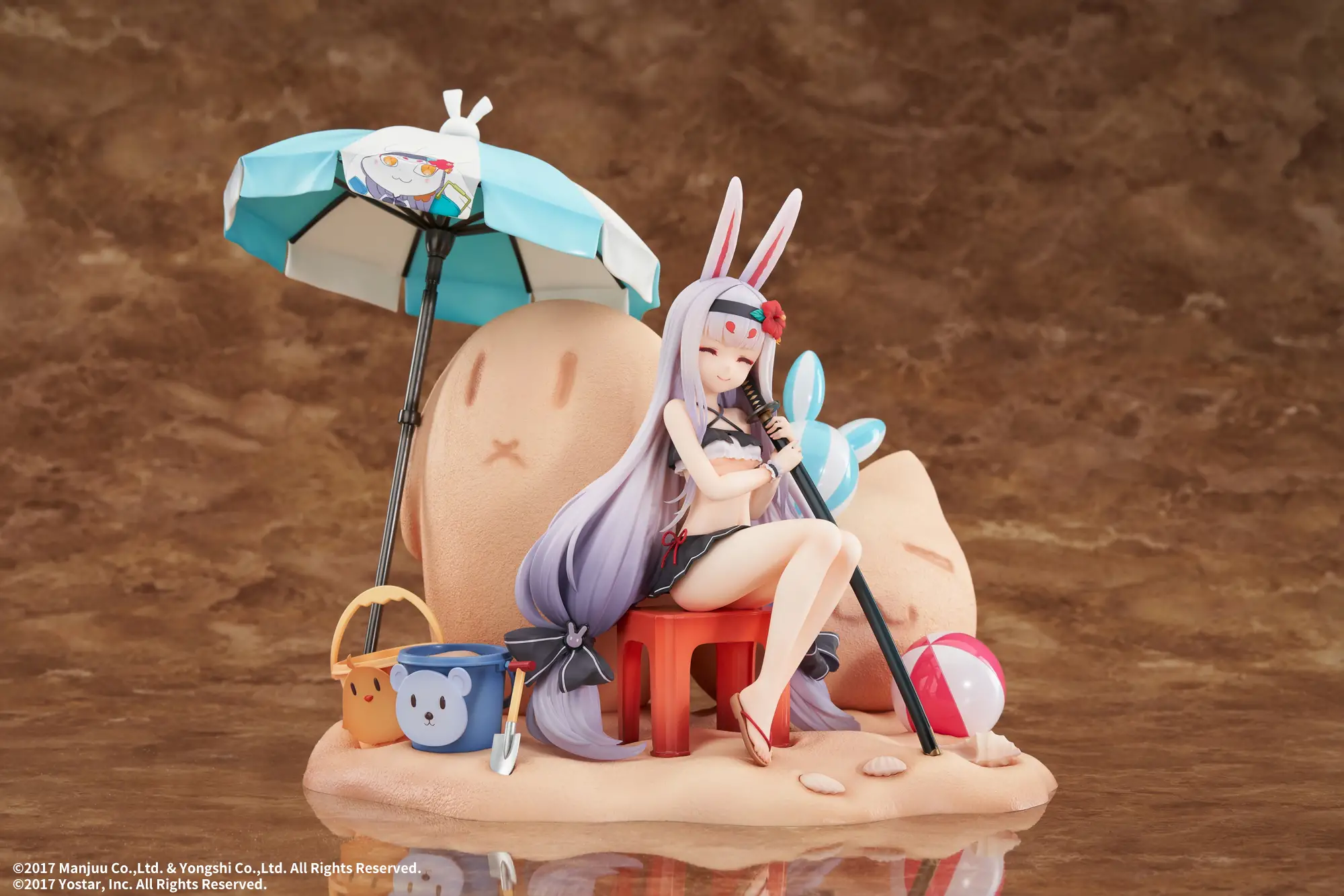 Figurine Azur Lane - Shimakaze - Ver. The Island Wind Rests DX Edition - 1/7 - Elegant