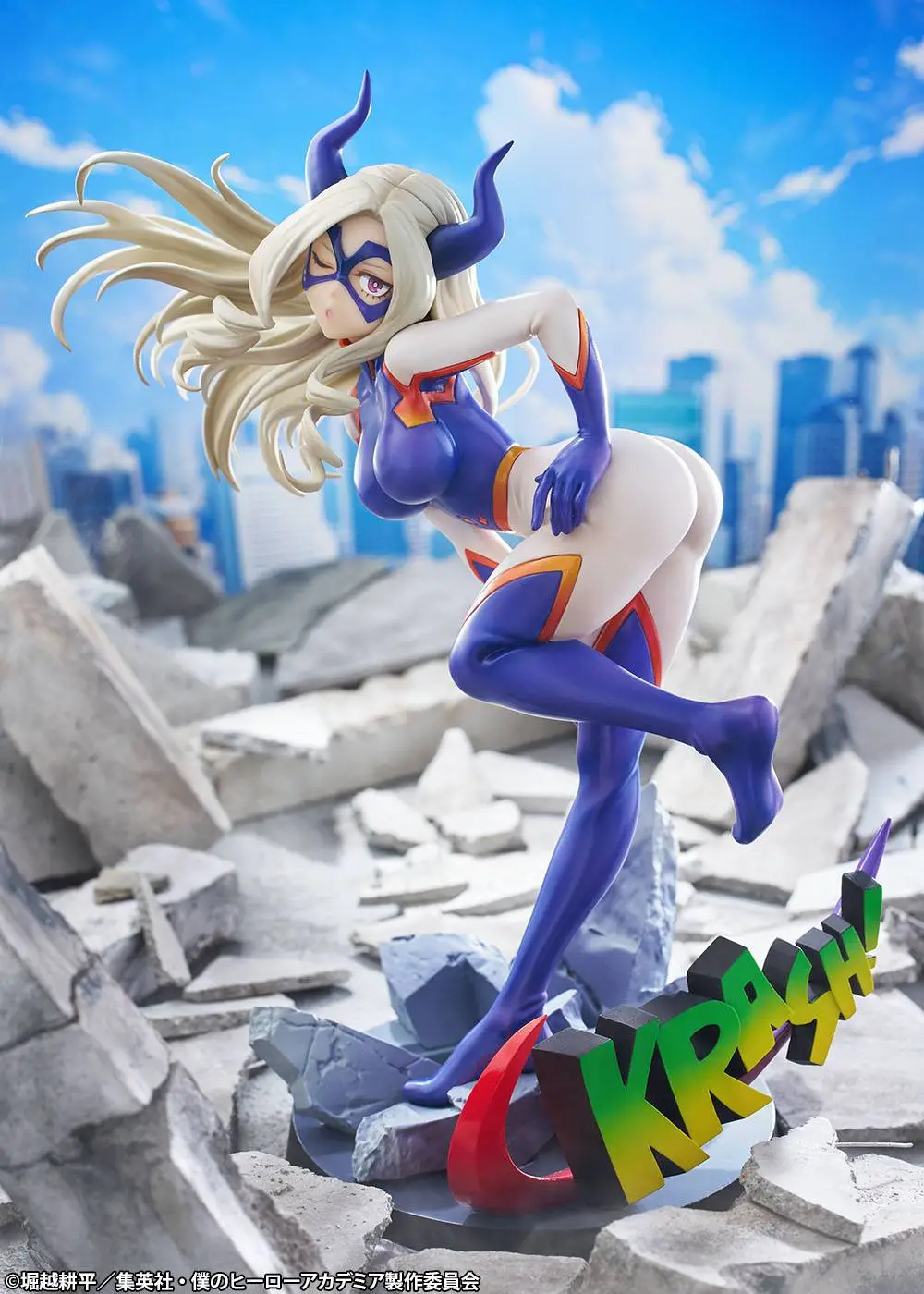 Figurine Boku no Hero Academia - Mount Lady (Yu Takeyama) - Ver. Hero Suit - 1/90 - Bell Fine