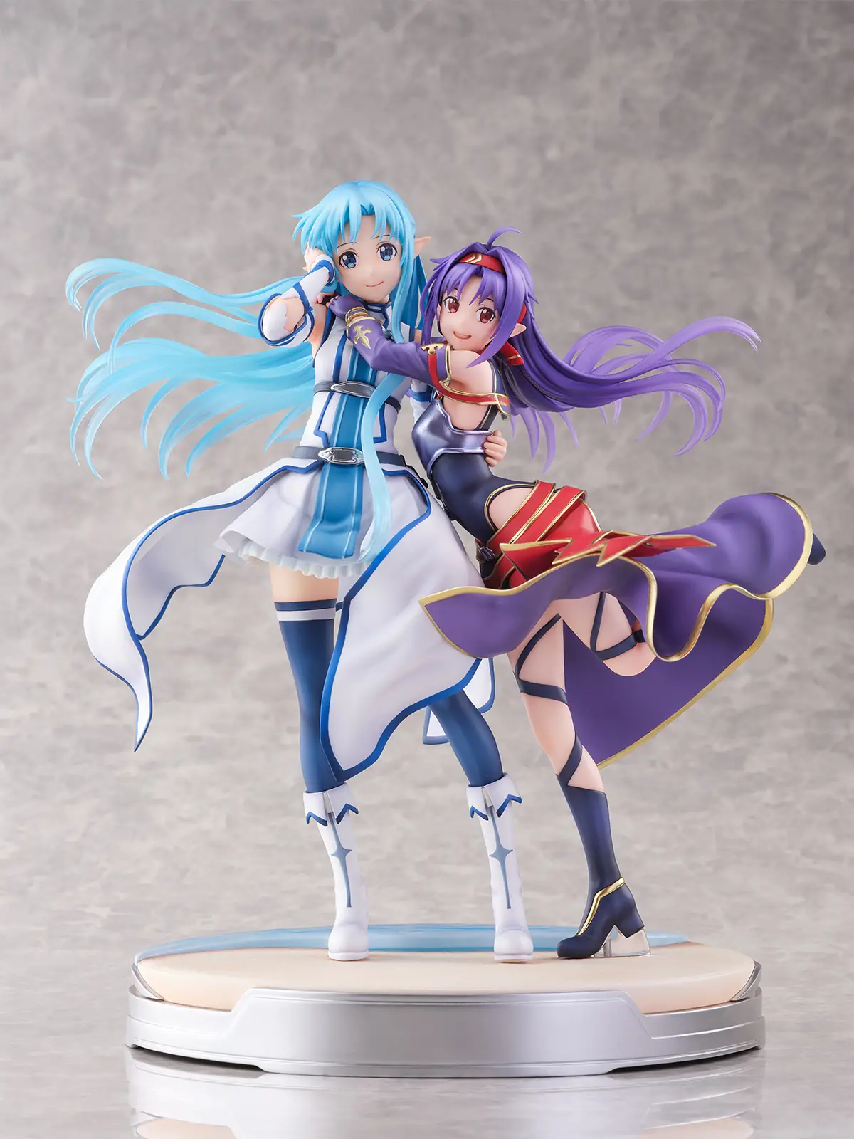 Figurine Sword Art Online - Asuna et Yuuki - Ver. Ending - 1/7 - Shibuya Scramble Figure - Alpha Satellite/eStream