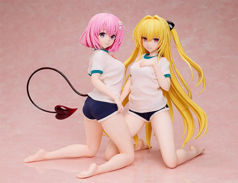 Figurine To LOVE Ru Darkness - Momo Belia Deviluke et Golden Darkness - Ver. Swimsuit with Gym Uniform - B-Style - FREEing