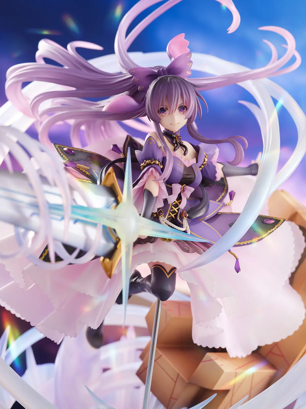 Figurine Date A Live - Tohka Yatogami - Ver. Princess Amethyst Dress - 1/7 - Shibuya Scramble Figure - Alpha Satellite/eStream