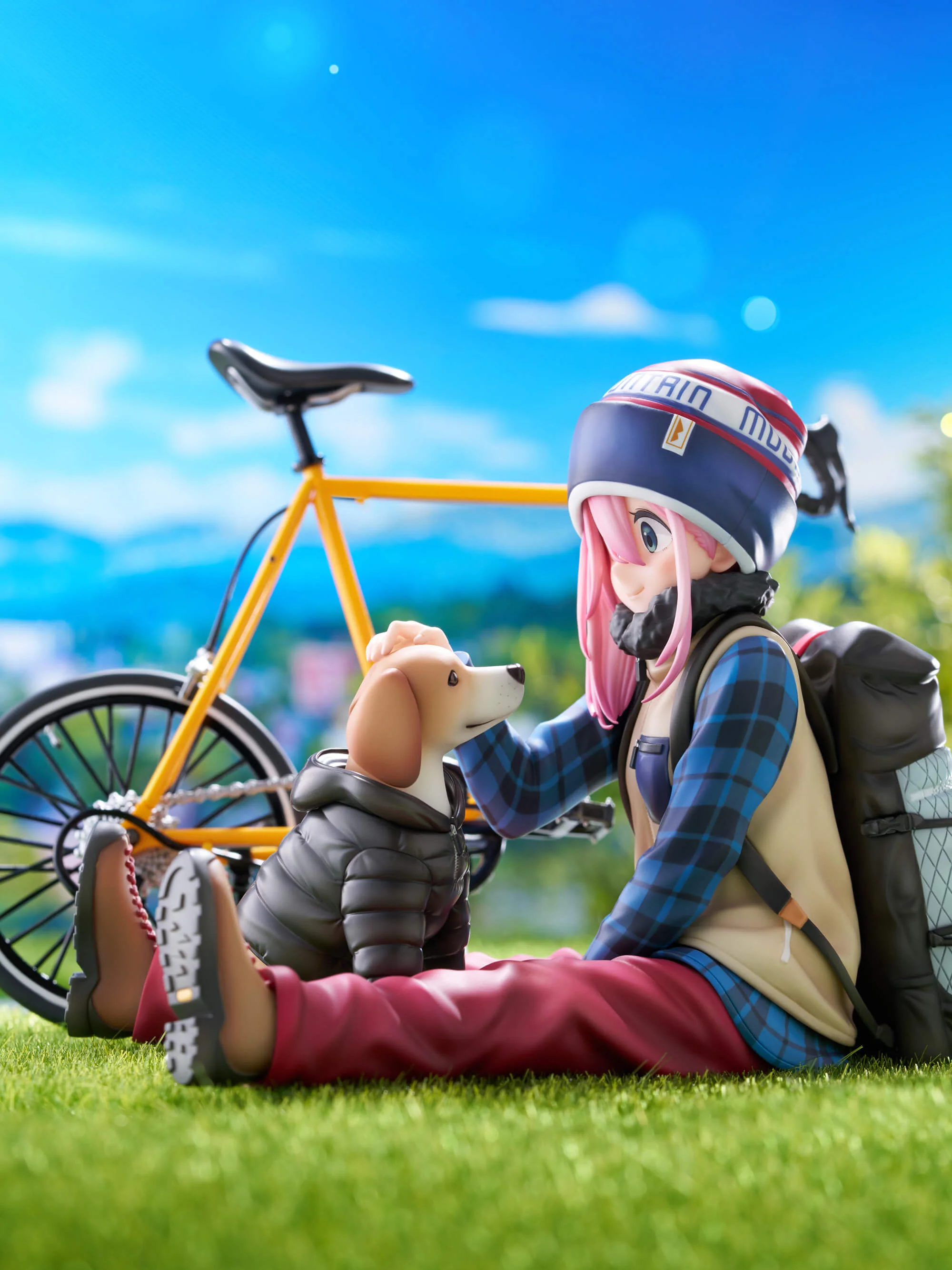 Figurine Yuru Camp - Nadeshiko Kagamihara - 1/7 - F:Nex - FuRyu