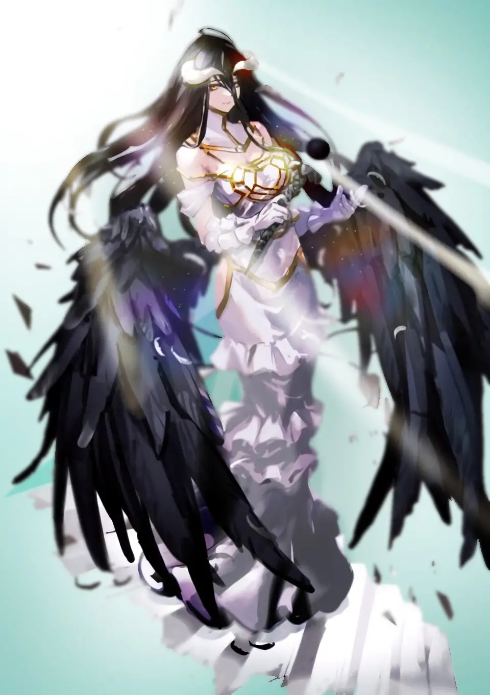 Illustration dessinée par So-bin pour le 10éme anniversaire de la populaire licence "Overlord".