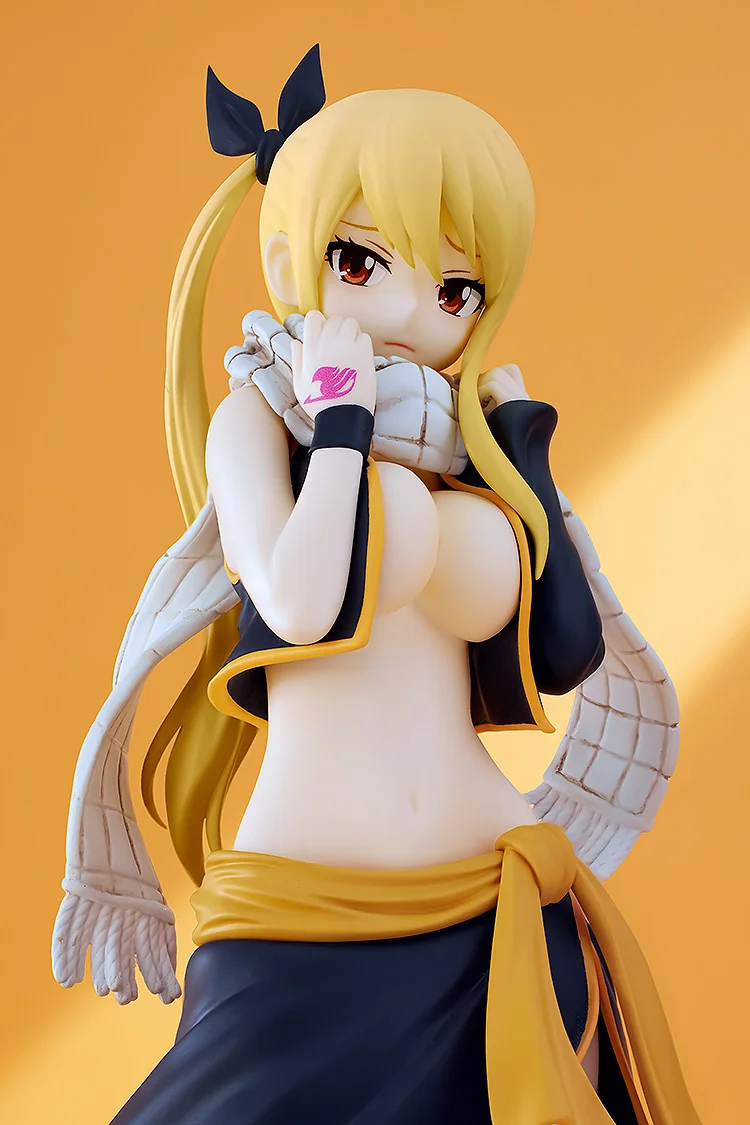 Figurine Fairy Tail - Lucy Heartfilia - Ver. Natsu's Costume - Pop Up Parade L - Good Smile Company