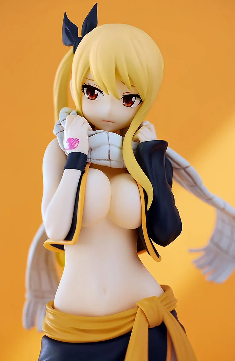 Figurine Fairy Tail - Lucy Heartfilia - Ver. Natsu's Costume - Pop Up Parade L - Good Smile Company