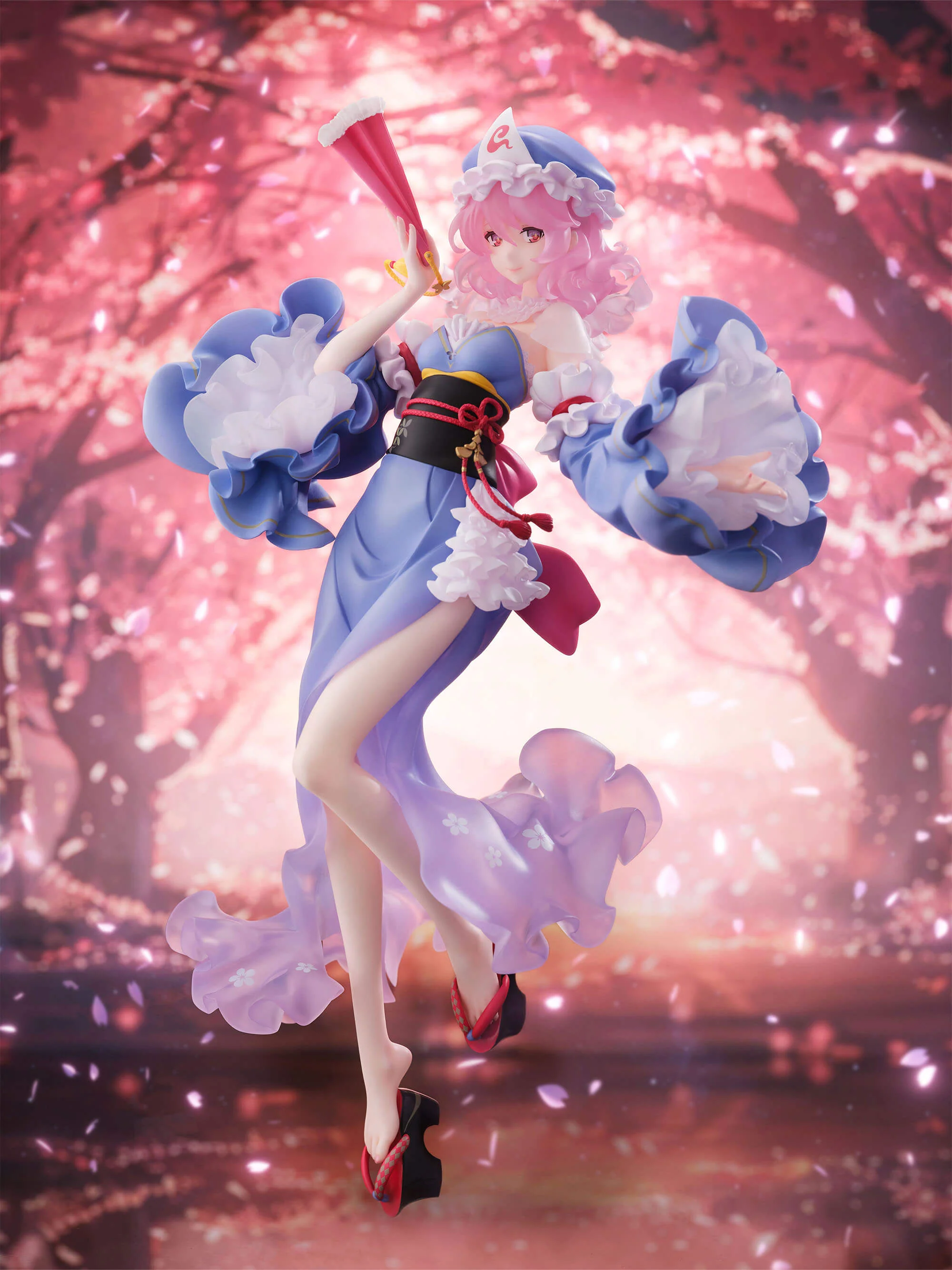 Figurine Touhou Project - Yuyuko Saigyouji - Ver. Illustration by Ideolo - 1/6 - F:Nex - FuRyu