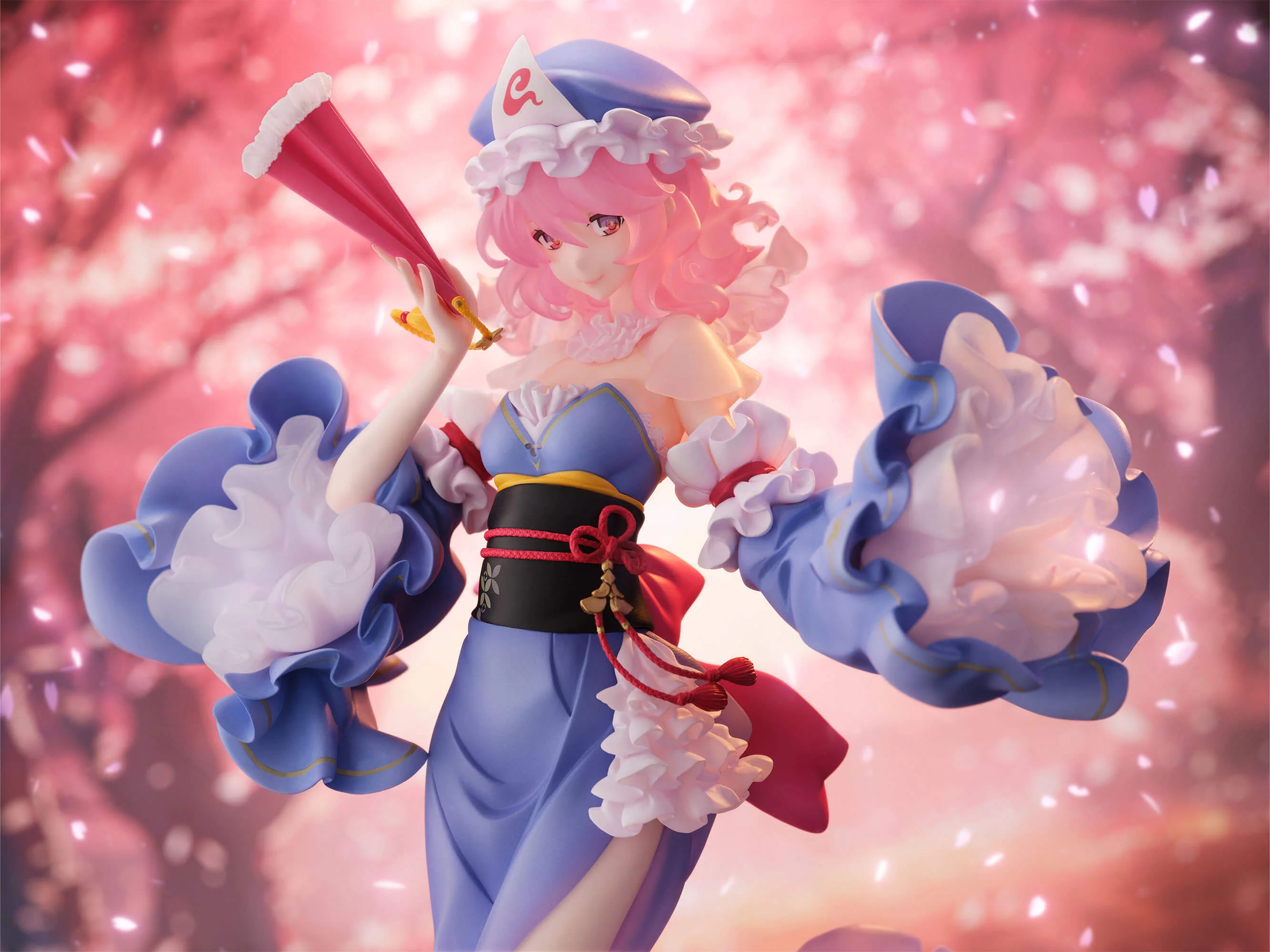 Figurine Touhou Project - Yuyuko Saigyouji - Ver. Illustration by Ideolo - 1/6 - F:Nex - FuRyu