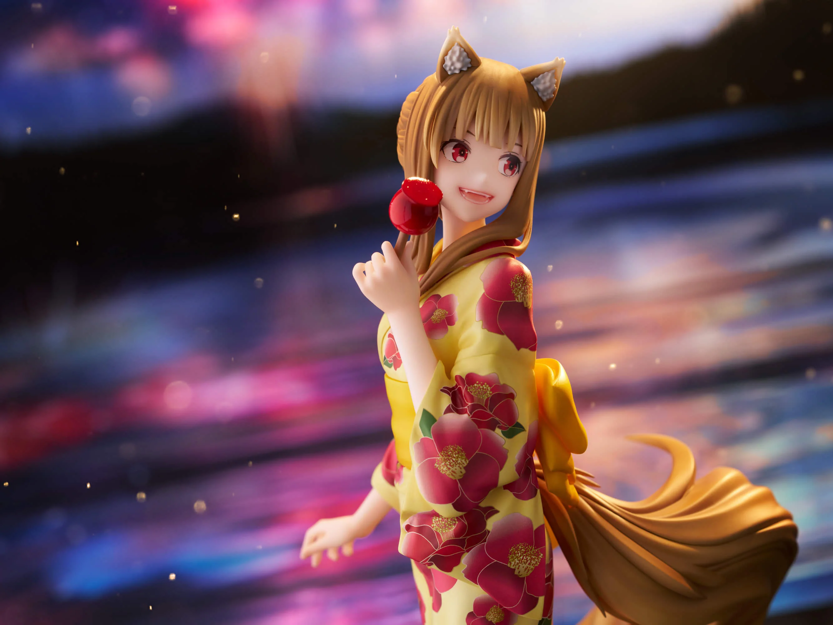 Figurine Spice and Wolf - Holo - Ver. Yukata - 1/7 - F:Nex - FuRyu