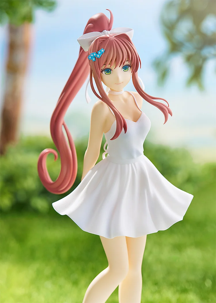 Figurine Doki Doki Literature Club! - Monika - Ver. White Dress - Pop Up Parade - Good Smile Company