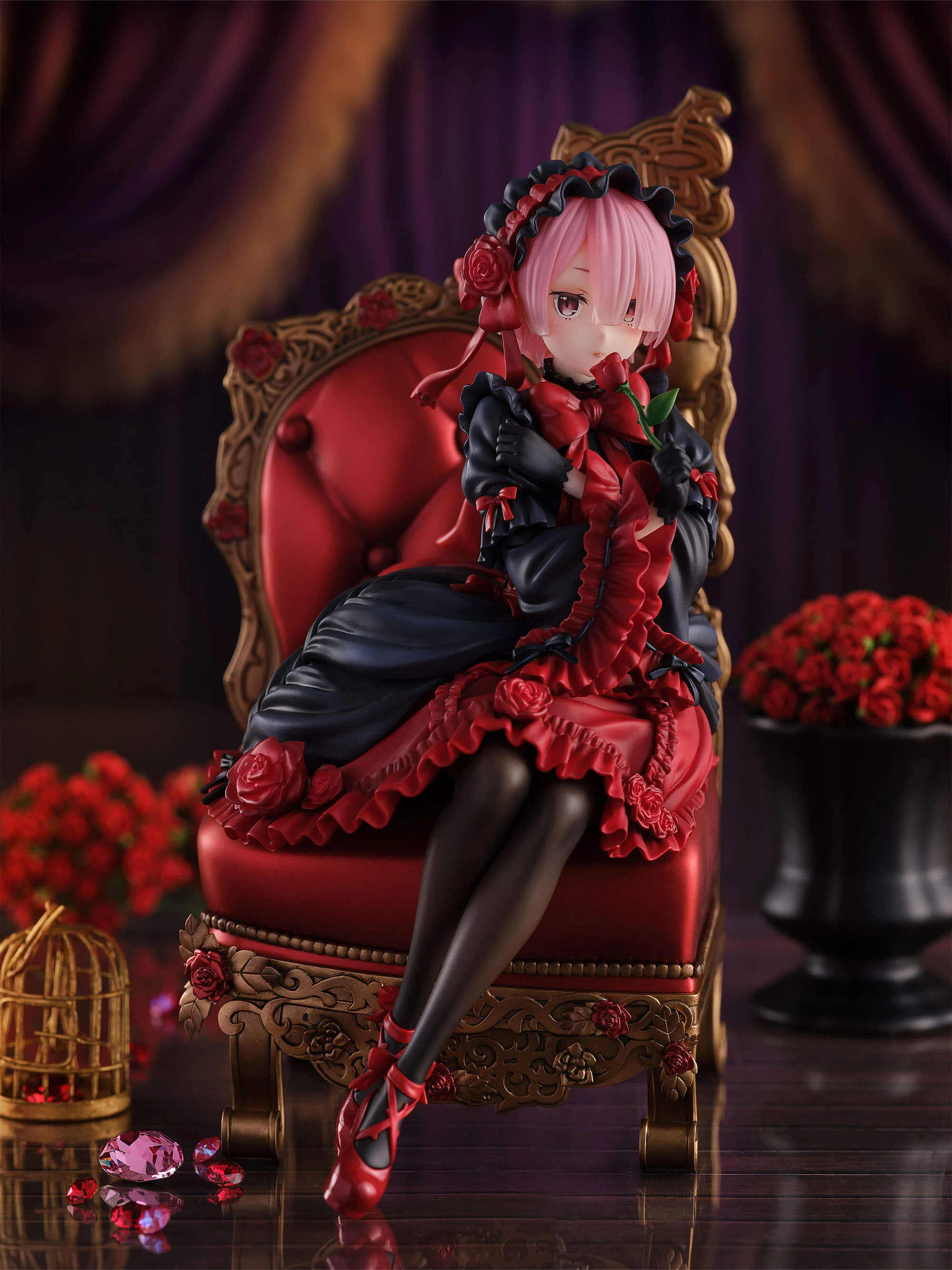 Figurine Re:Zero kara Hajimeru Isekai Seikatsu - Ram - Ver. Gothic - F:Nex - FuRyu