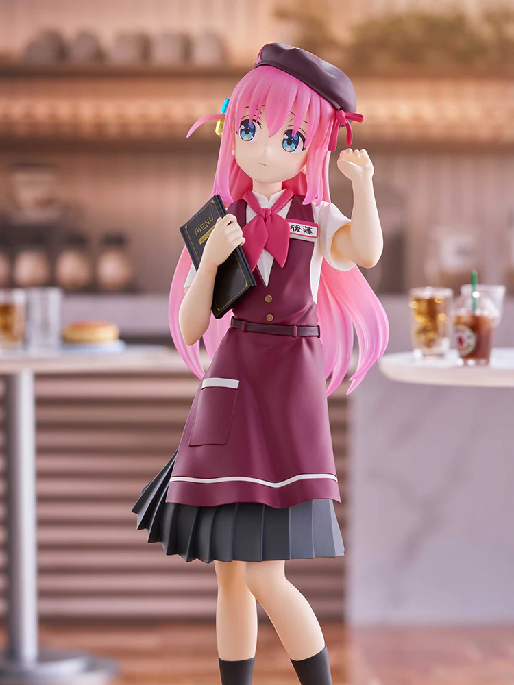 Figurine Bocchi the Rock! - Hitori Gotoh - Ver. Cafe Style - Tenitol - FuRyu