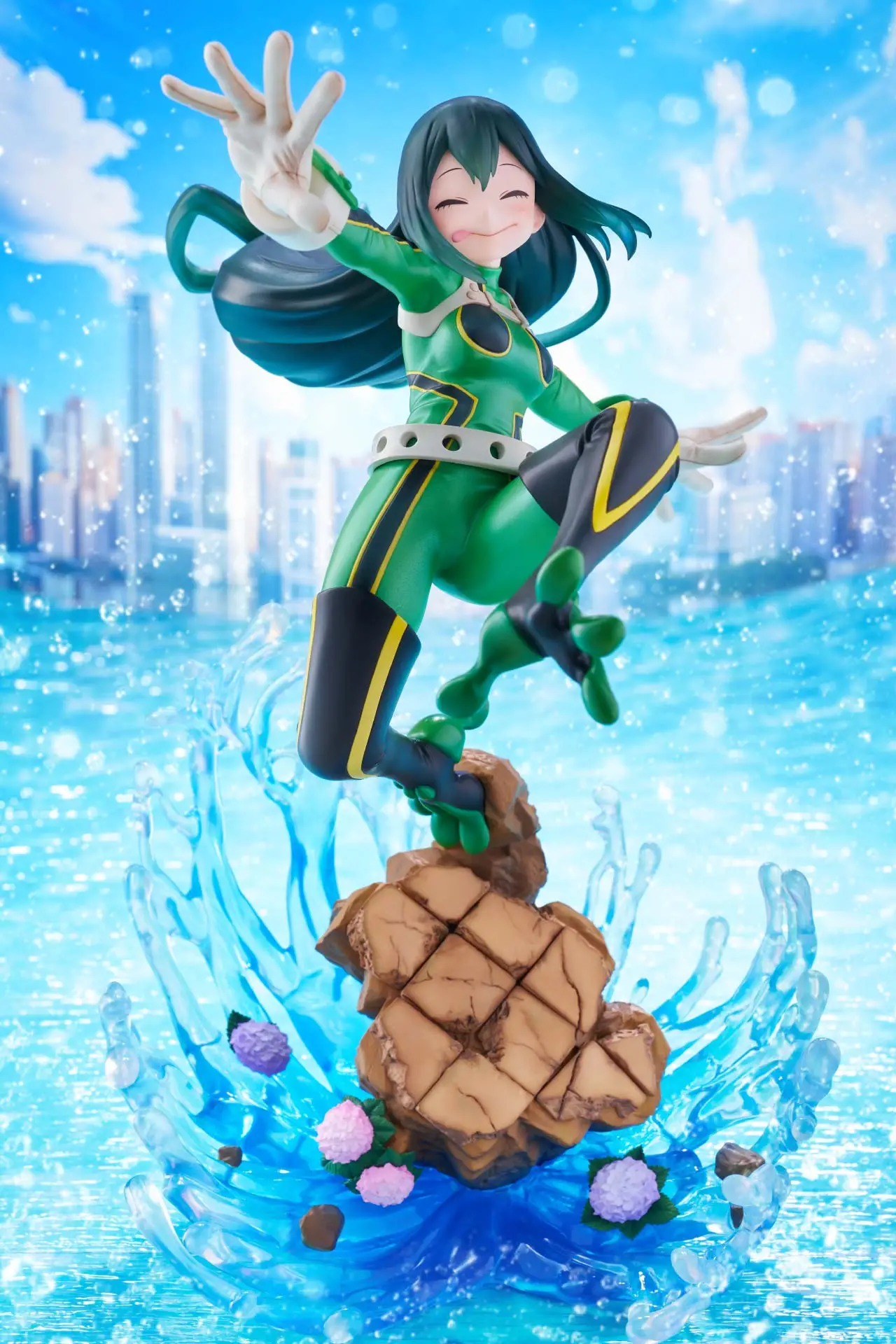 Figurine Boku no Hero Academia - Tsuyu Asui - Ver. Frog - 1/7 - Spiritale
