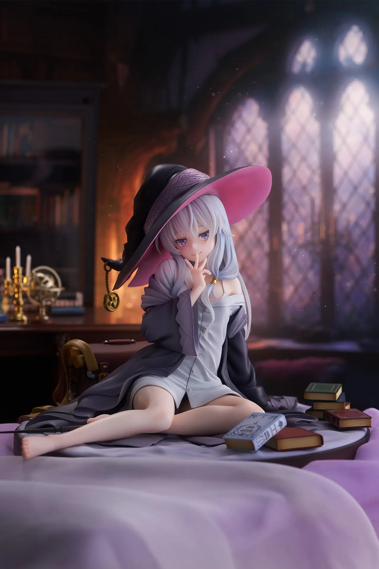 Figurine Majo no Tabitabi - Elaina - Ver. Rest - 1/6 - Spiritale