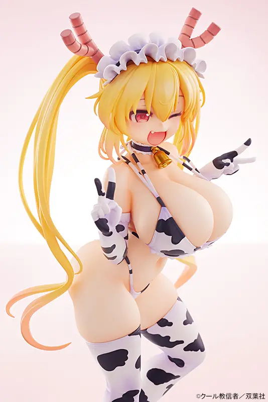 Figurine Miss Kobayashi's Dragon Maid - Tohru - Ver. Cow Pattern Swimsuit - 1/7 - Amakuni