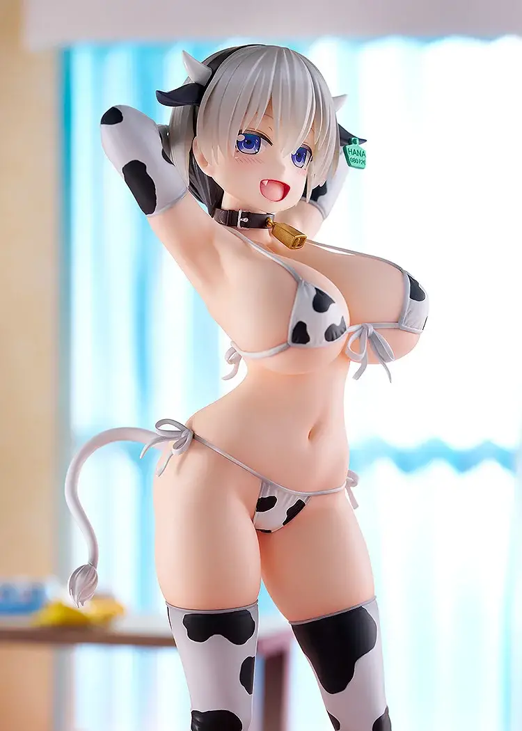 Figurine Uzaki-chan wa Asobitai! - Uzaki Hana - Ver. Cow Pattern Bikini - 1/7 - Dream Tech - Wave