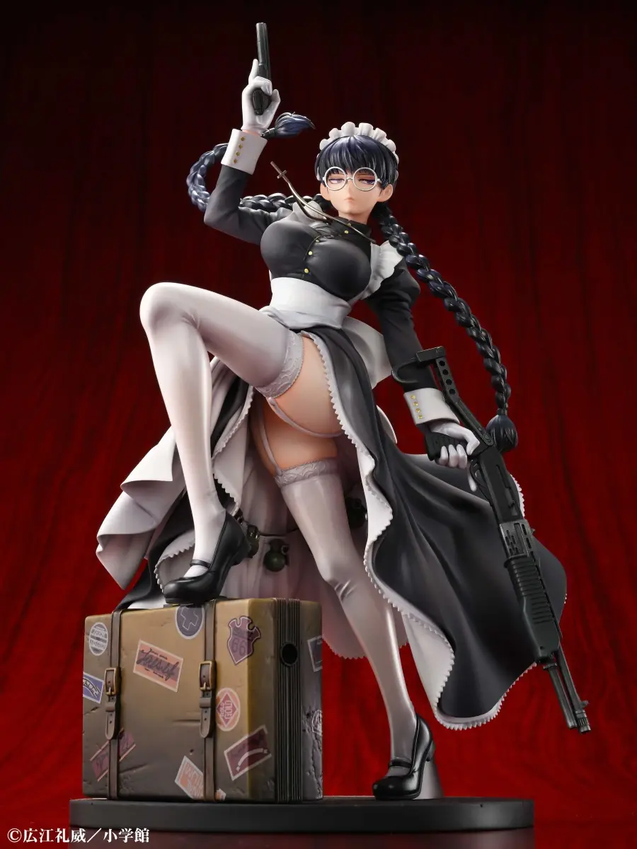 Figurine BLACK LAGOON - Roberta - Ver. Maid of Nightmares - 1/7 - Medicos Entertainment