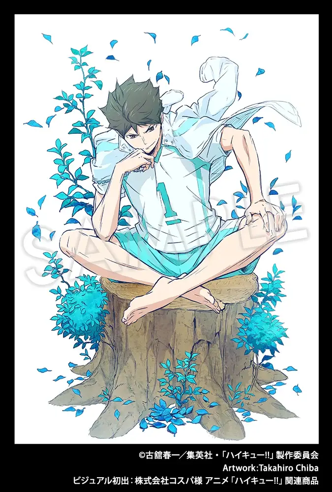 Visuel dessiné par Takahiro Chiba, utilisé pour la figurine ARTFX J de Toru Oikawa !