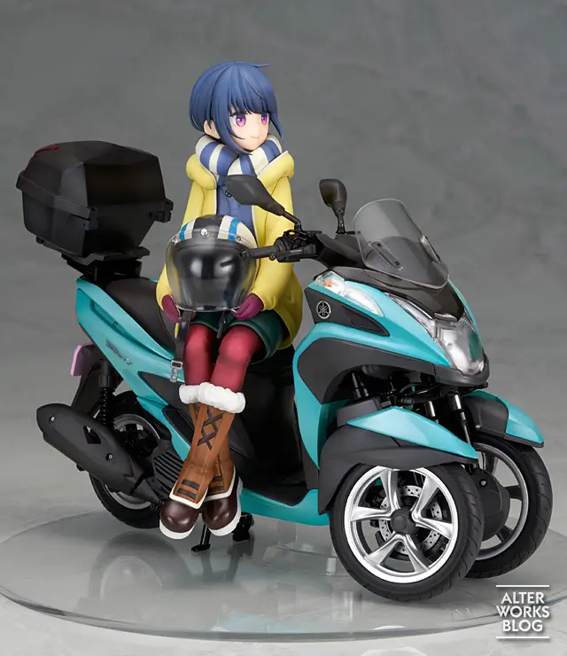 Figurine Yuru Camp - Rin Shima - Ver. with Tricycle - 1/10 - Alter