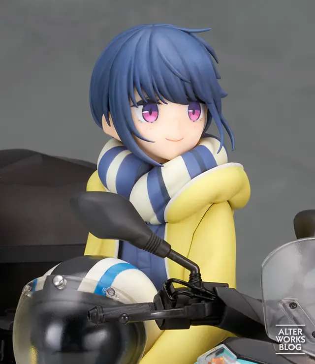 Figurine Yuru Camp - Rin Shima - Ver. with Tricycle - 1/10 - Alter