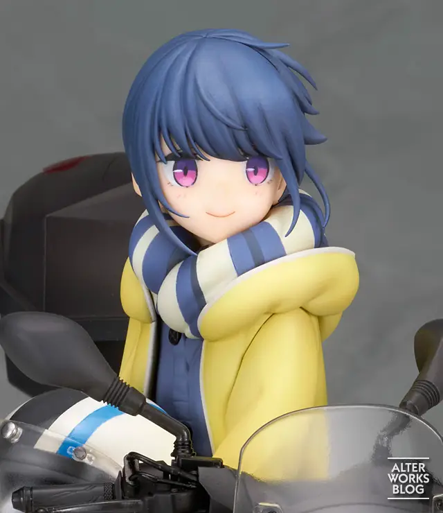 Figurine Yuru Camp - Rin Shima - Ver. with Tricycle - 1/10 - Alter