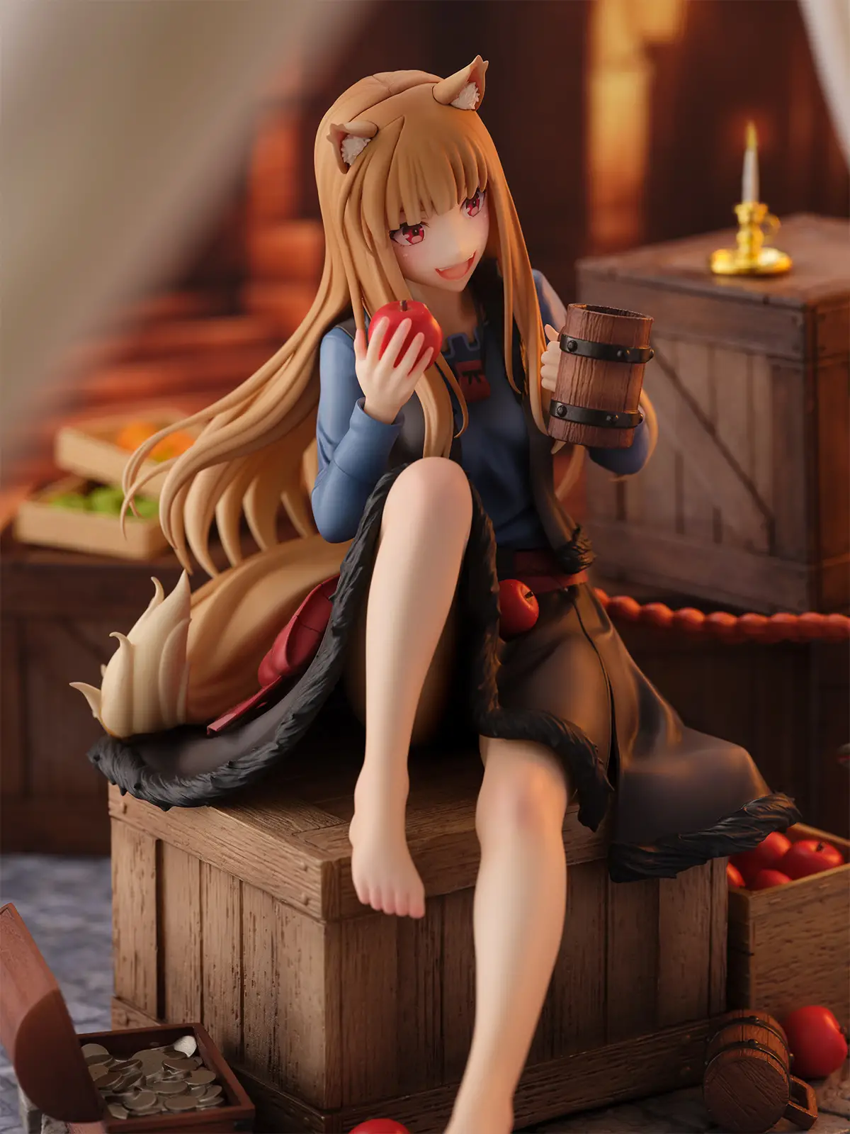 Figurine Spice and Wolf - Holo - 1/7 - Shibuya Scramble Figure - Alpha Satellite/eStream