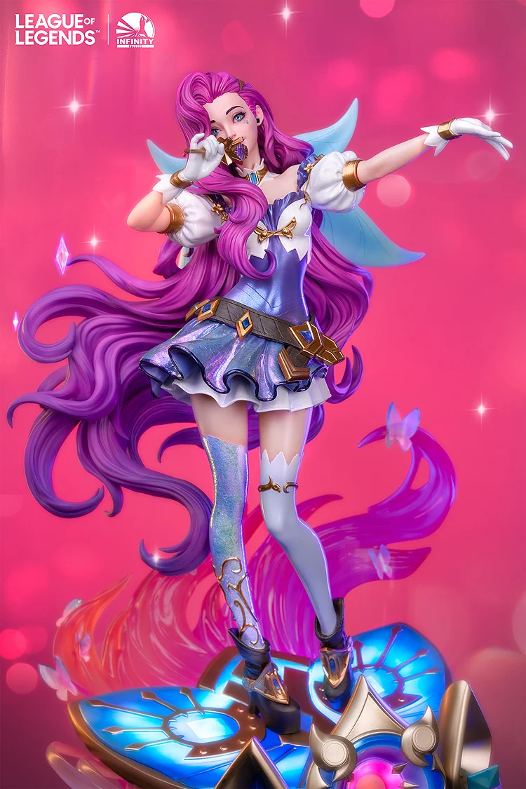 Figurine League of Legends - Seraphine - Ver. The Starry-Eyed Songstress - 1/4 - Infinity Studio