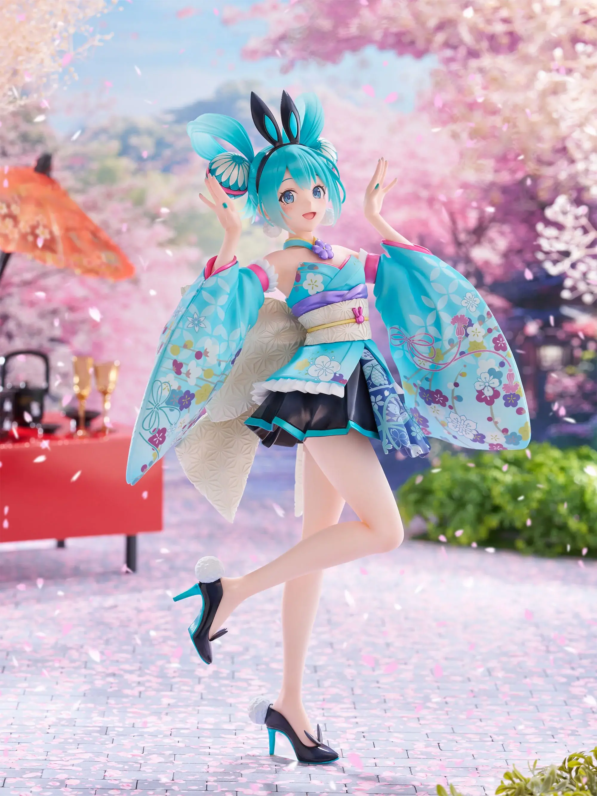 Figurine Vocaloid - Hatsune Miku - Ver. Wa-Bunny - FNex - FuRyu