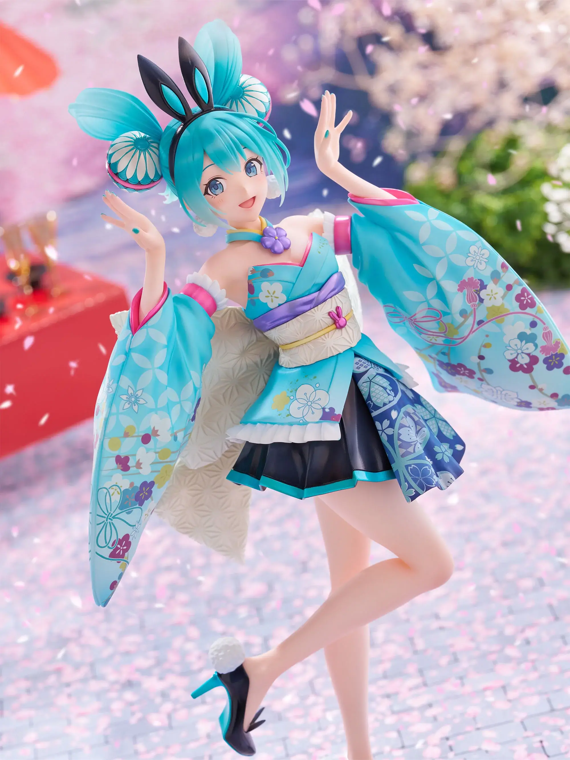 Figurine Vocaloid - Hatsune Miku - Ver. Wa-Bunny - FNex - FuRyu