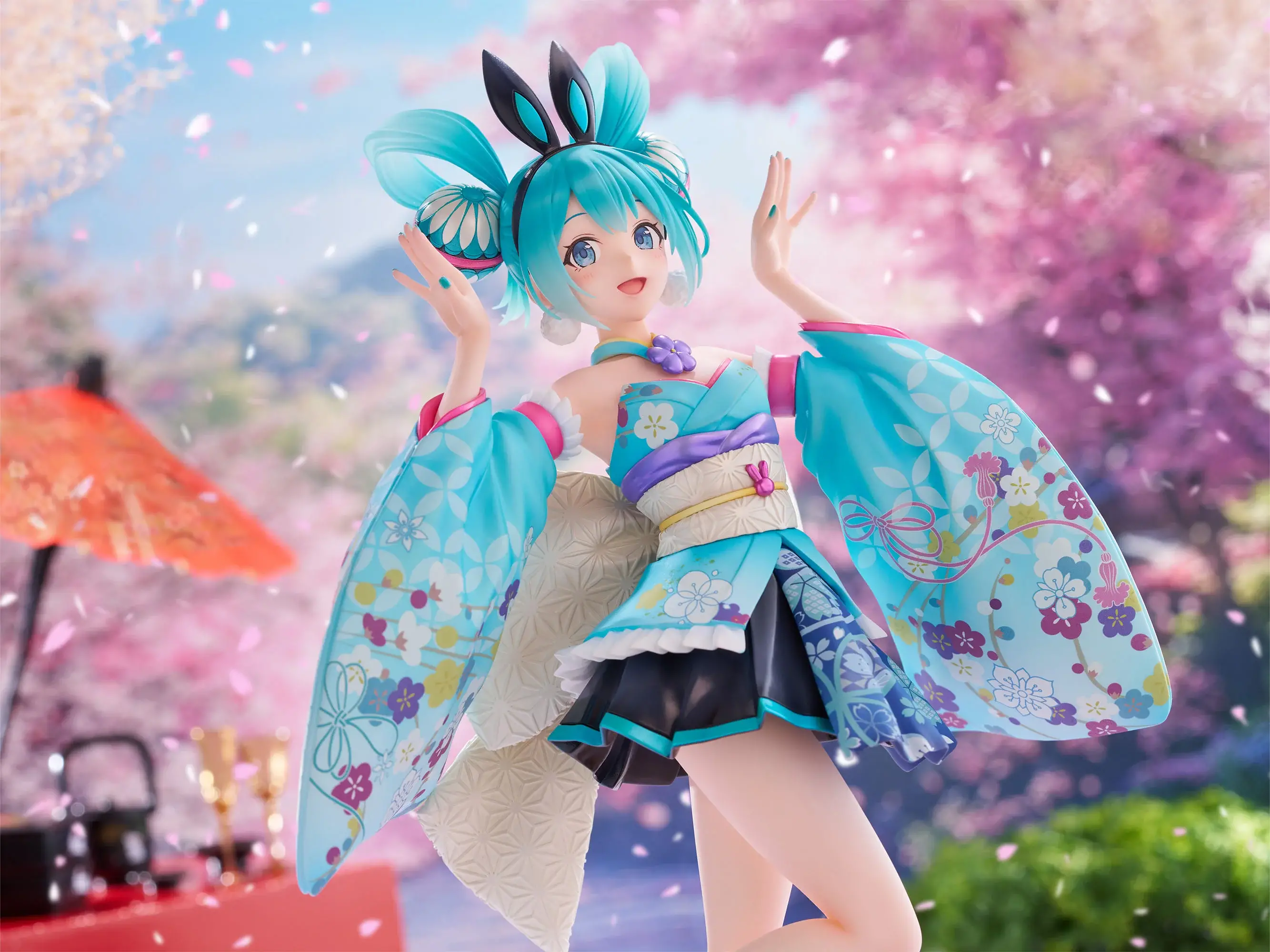 Figurine Vocaloid - Hatsune Miku - Ver. Wa-Bunny - FNex - FuRyu