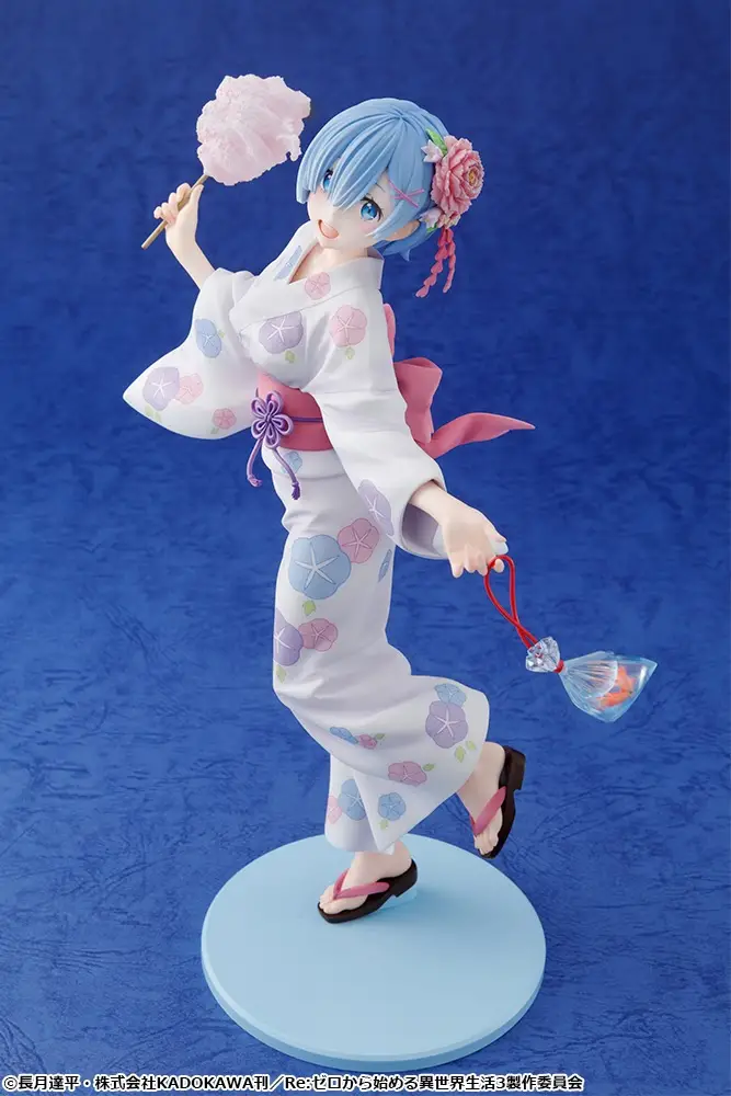 Figurine Re:Zero kara Hajimeru Isekai Seikatsu - Rem - Ver. Yukata - 1/7 - KDcolle - Kadokawa