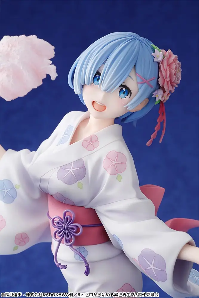 Figurine Re:Zero kara Hajimeru Isekai Seikatsu - Rem - Ver. Yukata - 1/7 - KDcolle - Kadokawa