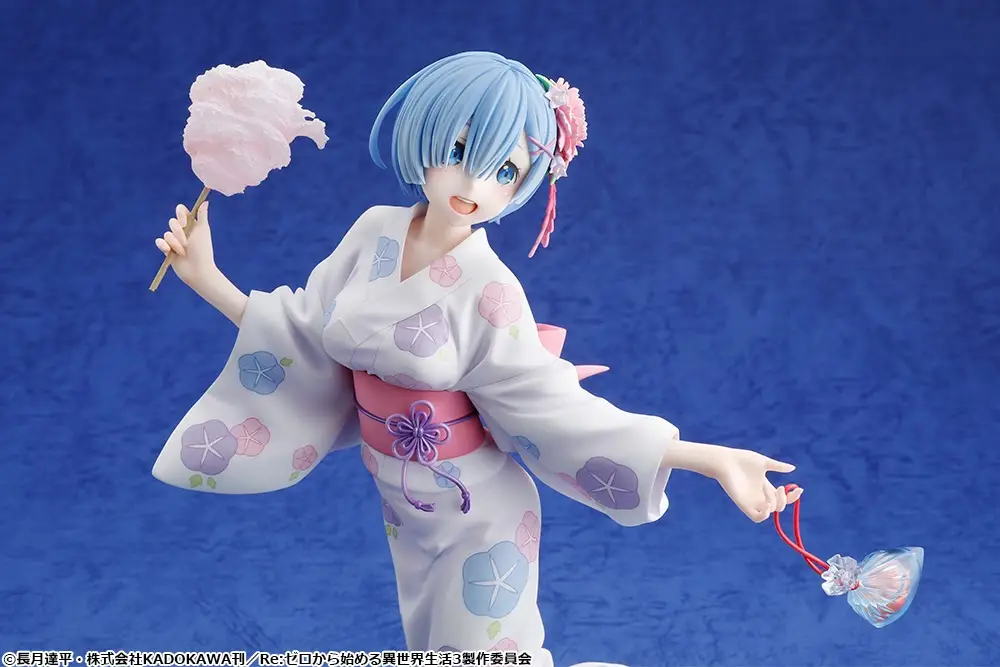 Figurine Re:Zero kara Hajimeru Isekai Seikatsu - Rem - Ver. Yukata - 1/7 - KDcolle - Kadokawa