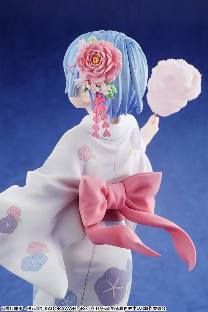 Figurine Re:Zero kara Hajimeru Isekai Seikatsu - Rem - Ver. Yukata - 1/7 - KDcolle - Kadokawa