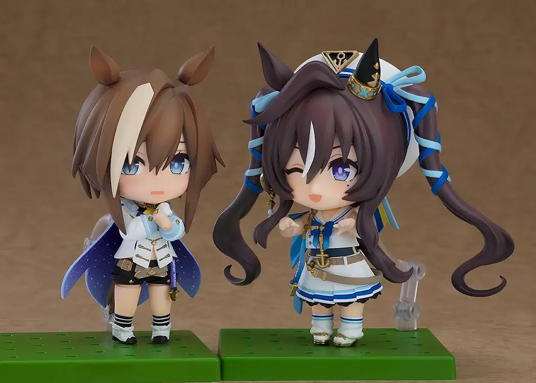 Figurine Uma Musume Pretty Derby - Cheval Grand et Vivlos - Nendoroid - Good Smile Company