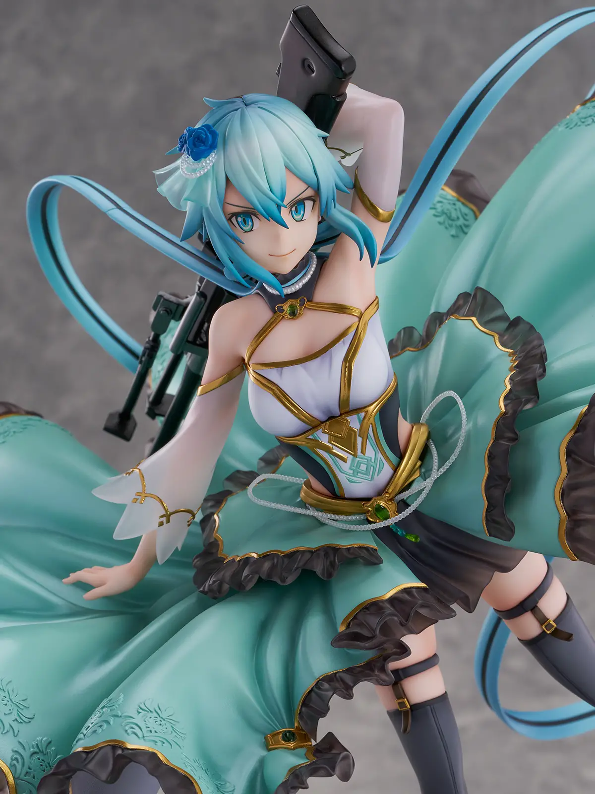 Figurine Sword Art Online - Shino Asada (Sinon) - Ver. Crystal Dress - 1/7 - Shibuya Scramble Figure - Alpha Satellite/eStream