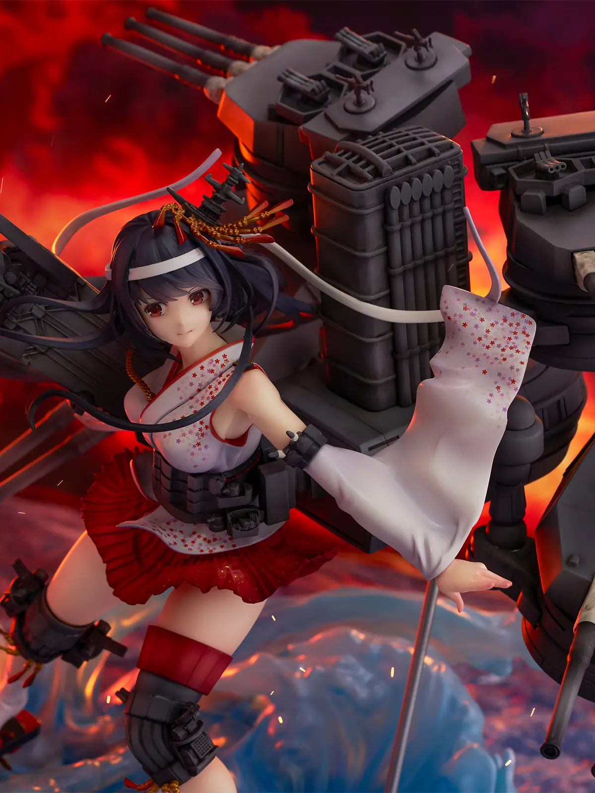 Figurine Kantai Collection - Fusou - Ver. Kai Ni - 1/7 - Shibuya Scramble Figure - Alpha Satellite/eStream